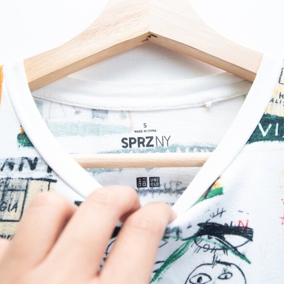 Uniqlo Jean Michael Basquiat Printed Art Short Sleeves Tee - Picture 3 of 7